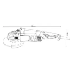 Szlifierka kątowa 180mm Bosch GWS 2200