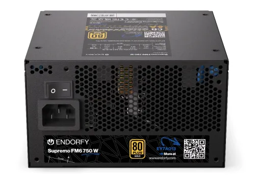 Zasilacz Endorfy Supremo FM6 750W 80+ Gold Czarny