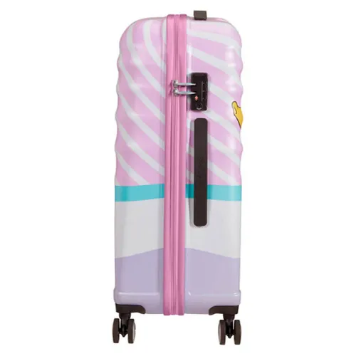 Walizka średnia American Tourister Wavebreaker Disney - Daisy pink kiss