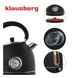 Czajnik KLAUSBERG KB-7905 Czarny