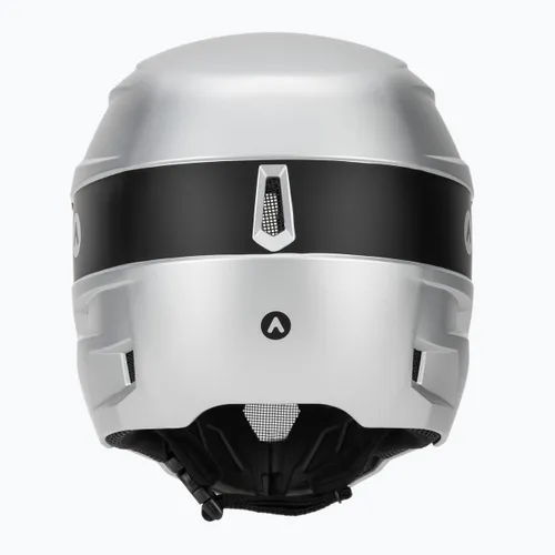 Kask rowerowy ATTABO State 1.0 full face srebrny
