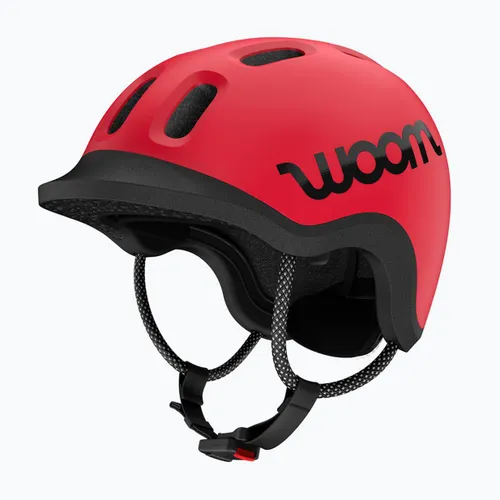 Kask rowerowy dziecięcy woom Ready red