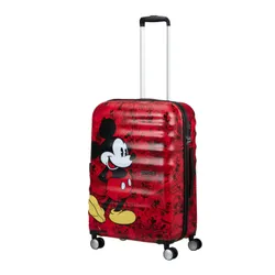 Walizka średnia American Tourister Wavebreaker Disney - Mickey comics red