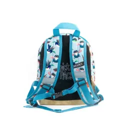 Rucsac pentru copii Pick & Pack Birds s-Dusty blue