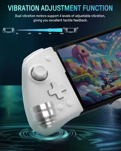 Kontroler FUNLAB Luminpad Gripcon Switch Zonai White do Nintendo Switch