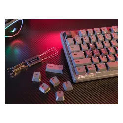 Klawiatura gamingowa A4Tech Bloody MS76 BLMS Magnetic magnetyczna szara