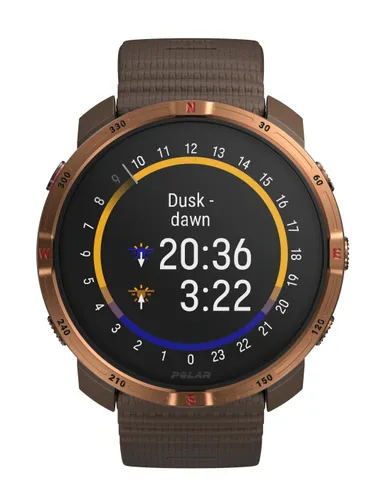 Zegarek sportowy POLAR Grit X2 S/L Brązowo-miedziany