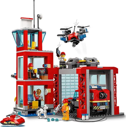 LEGO City Remiza strażacka (60215)