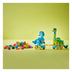 LEGO Klocki DUPLO 10451 3 w 1 Dinozaury na kółkach