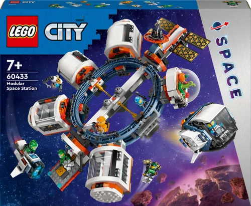 Конструктор LEGO City модульная космическая станция (60433)