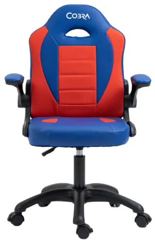 Fotel COBRA Junior Pro Czerwono-niebieski