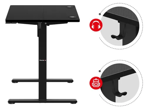 Biurko gamingowe HUZARO Hero 7.9 Czarny