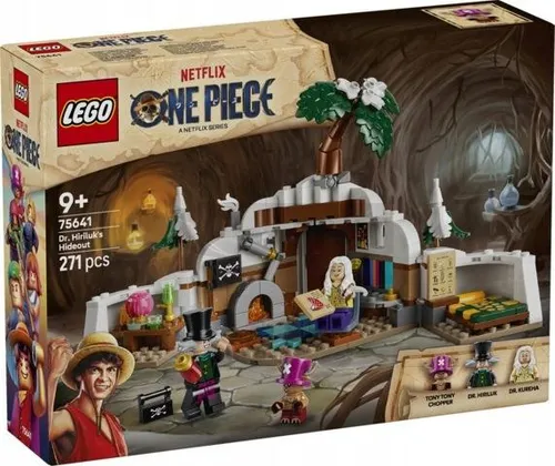 LEGO 75641 ONE PIECE: Убежище доктора Хилюлука, набор кубиков 9+