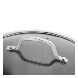 Garnek wysoki ze stali nierdzewnej z pokrywką Starke Pro Aveiro 10 l