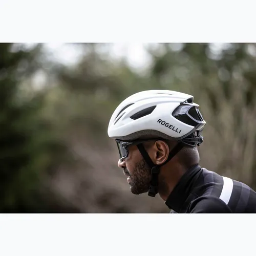 Kask rowerowy Rogelli Cuora white/black