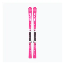 Narty zjazdowe HEAD WC Rebels e-Race Pro RP WCR 14 + wiązania Freeflex 14 GW 75 Years pink