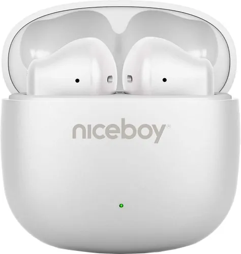 Słuchawki douszne NICEBOY Beans 4 Pop Biały