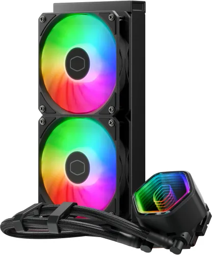 Chłodzenie Cooler Master MasterLiquid 240 Core II ARGB Czarny