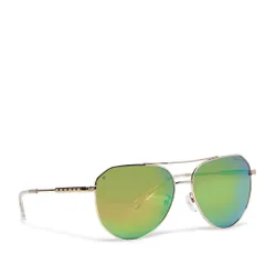 Okulary przeciwsłoneczne Michael Kors Cheyenne 0MK1109 Clear/Green Mirror Polar - Rozmiar (EU) 60