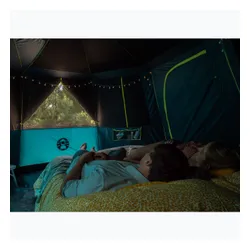 Namiot kempingowy 8-osobowy Coleman Cortes Octagon Blackout Bedroom green