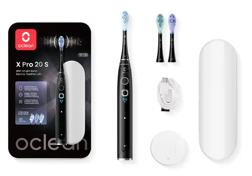 Szczoteczka soniczna Oclean X Pro 20 Set Czarny