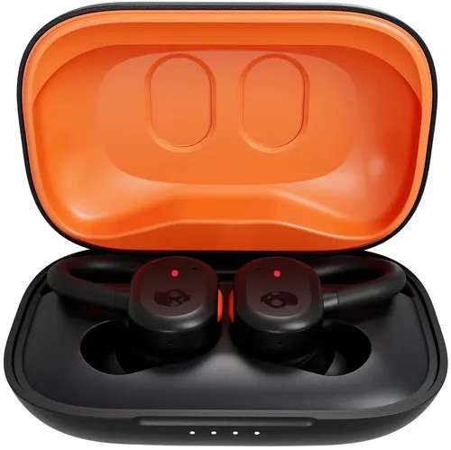 Słuchawki dokanałowe SKULLCANDY Push Active Czarno-pomarańczowy