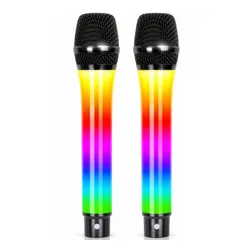 Mikrofon MUSICMATE MM-300 Colorvoice Duo (2 szt.)