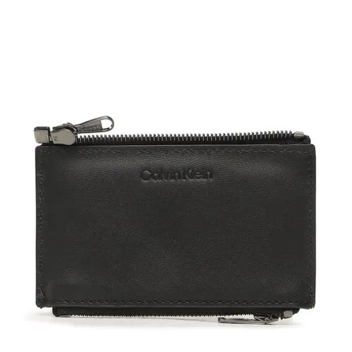 Большой мужской кошелек Calvin Klein CK Concise Trifold 6cc с отделениями K50K510588 BAX