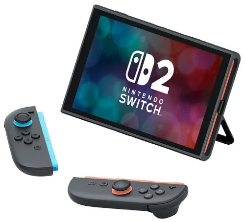 Konsola NINTENDO Switch 2 V2 z wymienną baterią Czarny