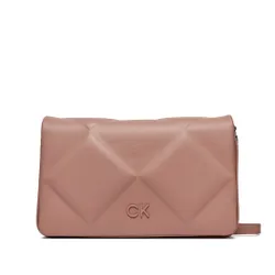 Calvin Klein Re-Lock Quilt Geantă de umăr K60k611021 Ash Rose VB8