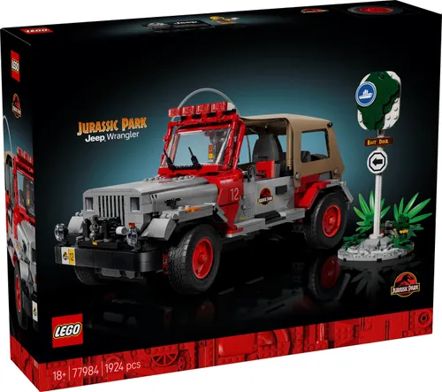 LEGO 77984 Jurassic World Park Jeep Wrangler