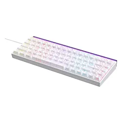 Klawiatura mechaniczna Ajazz NK68 Red Switch Biały