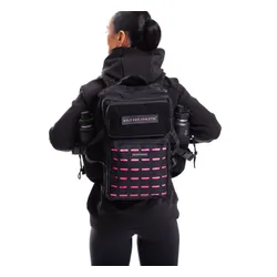 Plecak sportowy Built For Athletes Hero Medium Backpack 25 l - black / pink