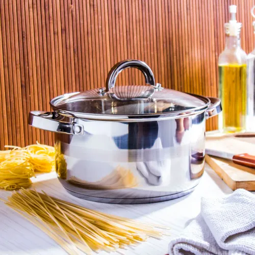 Garnek ze stali nierdzewnej z pokrywką TADAR ROGER 4 l