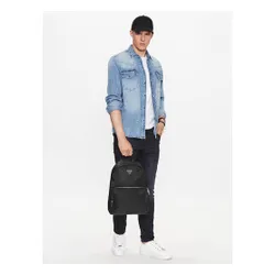 Rucsac inteligent din nailon Guess Certosa HMECRN P3111 BLK