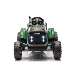 Traktor Na Akumulator Dla Dziecka Ch9959B 24V 2X120W Przyczepa LED Eva Pilot