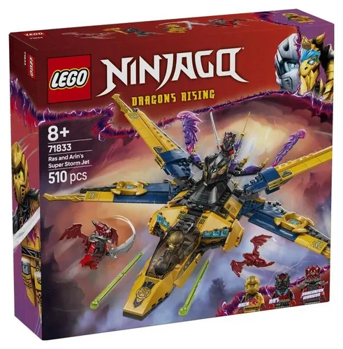 LEGO Ninjago 71833 Штормовой суперджет Раса и Арин