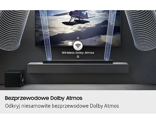 Soundbar Samsung HW-QS700F 3.1.2 Wi-Fi Bluetooth AirPlay Chromecast Dolby Atmos