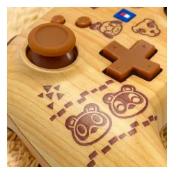 Pad Hori Wireless HORIPAD Turbo Animal Crossing Wood Brown do Nintendo Switch 2 Bezprzewodowy
