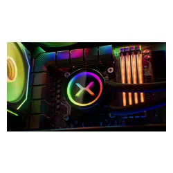 Chłodzenie Krux HydroX 360 ARGB Czarny