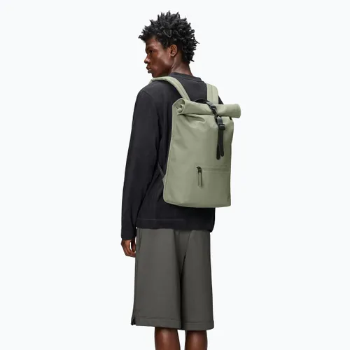 Plecak miejski Rains Rucksack Rolltop 17 l drift