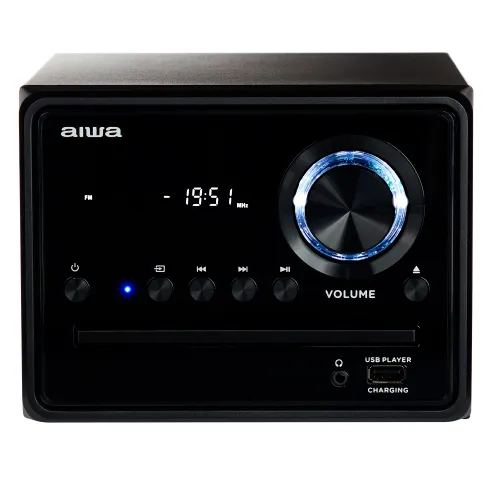 Wieża Aiwa MSBTU-300 20W Bluetooth Radio FM Czarny