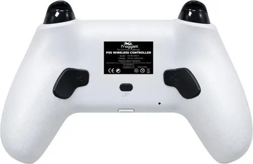 Pad FroggieX FX-P5-GP4-W Vibe City Edition do PC, PlayStation 5, Android, iOS Bezprzewodowy Biały