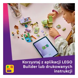 LEGO 42695 Friends Przyczepa z koniem i źrebaczkiem