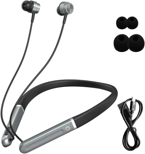 Słuchawki bezprzewodowe Manta MNH02 Olympic II Dokanałowe Bluetooth 5.3 Czarny