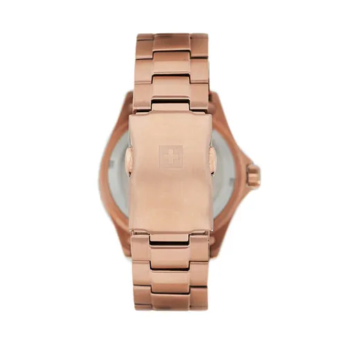 İsviçre Alpine Askeri Saati 7052.1165 Blue / Rose Gold / Rose Gold