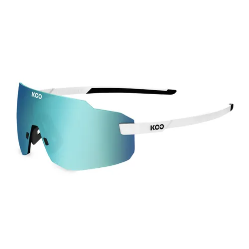 Okulary przeciwsłoneczne Koo Supernova white/turquoise mirror