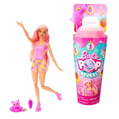 Lalka Barbie Pop Reveal Juicy Fruit Truskawkowa lemoniada HNW41