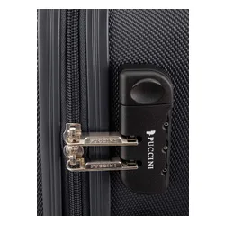 Walizka mała Puccini Paris - antracytowy