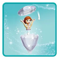 LEGO 43198 Disney Dziedziniec zamku Anny